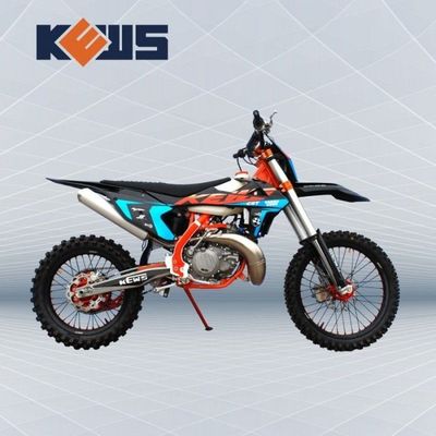 موتورسیکلت کراس KEWS OEM XFH300CC 2 زمانه با سیستم خنک کننده آبی با پیکربندی های اختیاری