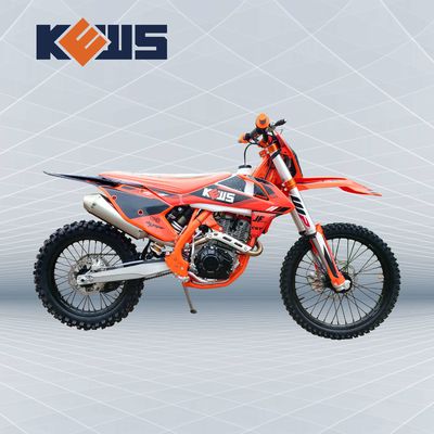 ZS CB250-R موتورسیکلت نارنجی و مشکی Enduro Dirt Bike 4 Stroke