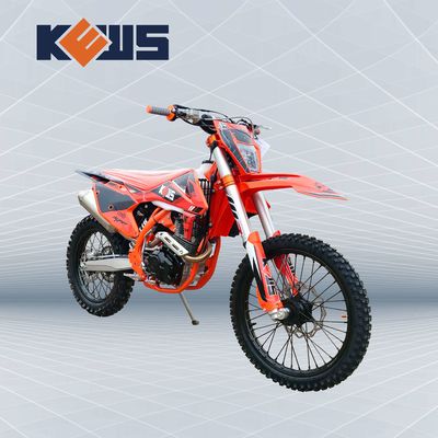 ZS CB250-R موتورسیکلت نارنجی و مشکی Enduro Dirt Bike 4 Stroke