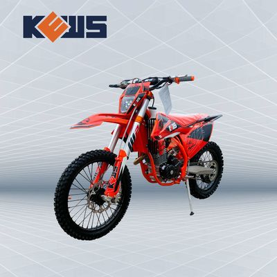 ZS CB250-R موتورسیکلت نارنجی و مشکی Enduro Dirt Bike 4 Stroke