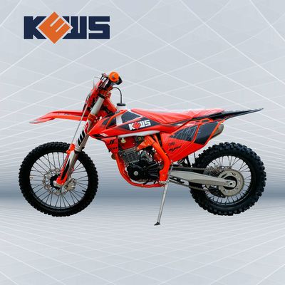 ZS CB250-R موتورسیکلت نارنجی و مشکی Enduro Dirt Bike 4 Stroke