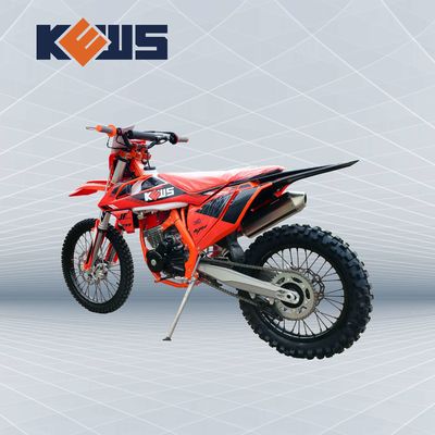ZS CB250-R موتورسیکلت نارنجی و مشکی Enduro Dirt Bike 4 Stroke