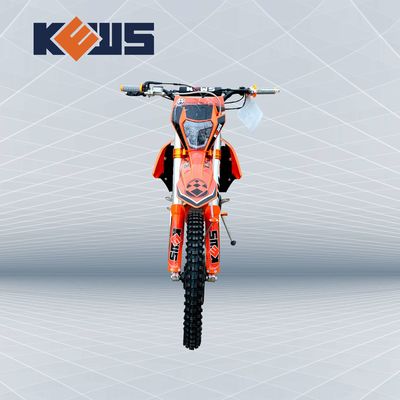 ZS CB250-R موتورسیکلت نارنجی و مشکی Enduro Dirt Bike 4 Stroke