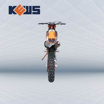 KEWS MT250cc فریم نارنجی خنک کننده آب دو ضربه موتورسیکلت جاده ای با دوچرخه EXCEL