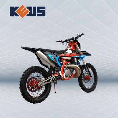 موتورسیکلت کراس KEWS OEM XFH300CC 2 زمانه با سیستم خنک کننده آبی با پیکربندی های اختیاری
