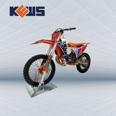 250 سی سی KEWS آب خنک کننده دو ضربه موتورسیکلت سوار شدن CNC ستام فرمان با قدرت قوی