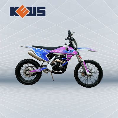 کیوز چهار زمانه Motocross 300CC 4 Stroke Dirt Bike Blue Sticker Trail Bikes